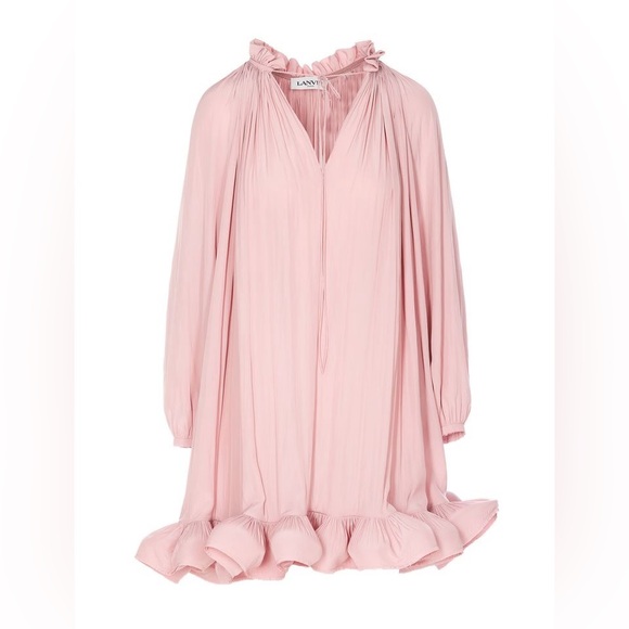 Lanvin Ruffled Charmeuse - Picture 5 of 5